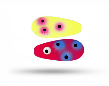 OGP Bulldog Inline 6 gr - Pink Yellow Clown UV Glow