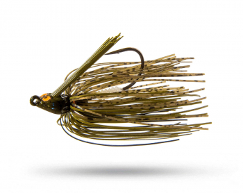 Z-Man David Walker's Crosseyez Snakehead Swim Jig - Green Pumpkin