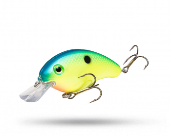 Strike King Pro-Model Series 4S Floating 11cm, 15,9g - Blue Back Chartreuse