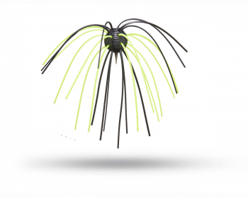 Imo Kemushi Cue Bomb 1,2" - Black Chartreuse
