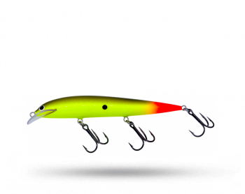 Karikko Satula 13 cm - Chartreuse Shiner Hot Tail Karikko Satula 13 cm - Chartreuse Shiner Hot Tail