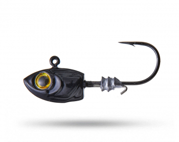 Z-Man Micro Shad HeadZ Black - 3.5g, 1/8oz