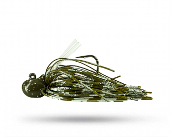 Molix Nano Jig 3,5 gr - Green Pumpkin Flash