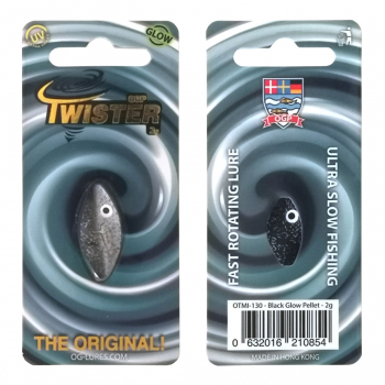 Twister - Black Glow Pellet - 2 g