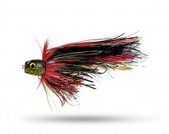 Westin Monsterfly Slow Sink 22cm, 44g - MotorOil Blood