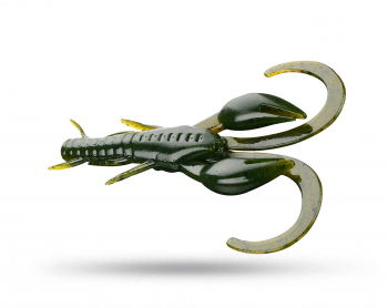 Mikado Angry Crayfish 9 cm 2 pack -  Green Pumpkin