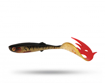 Mikado Sicario Pike Tail 8,5 cm - Spotted Bullhead