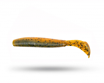 Strike King Rage Ned Cut-R Worm 7,5cm (9-pack) - Bama Craw