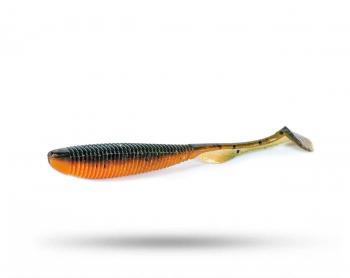 Molix RA Shad 3,5'', 9cm (6-pack) - UV Orange Pumpkin