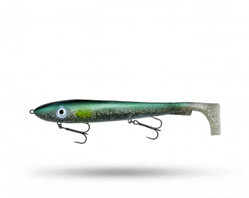 SvartZonker McRubber XL Rigged 30 cm - Green Sunshine