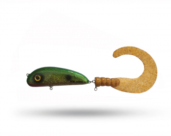 Sippa Lures Big Tail Green´N´Gold