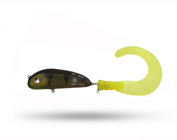 Sippa Lures Big Tail Golden Zander