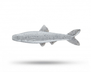 Yum Ned Minnow 2,75 inch - Gray Pearl Black Flake