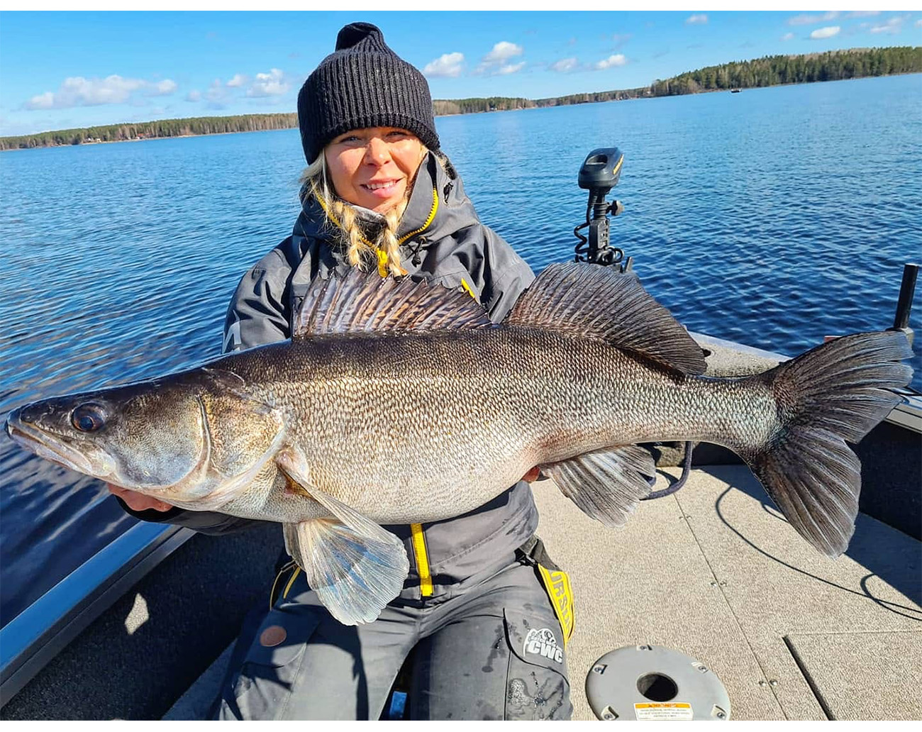 Cwc Orange Hand CWC PRO UV Orange Stinger, SS 100lb Giant Tandem 2/0 | Krok & Småplock ...