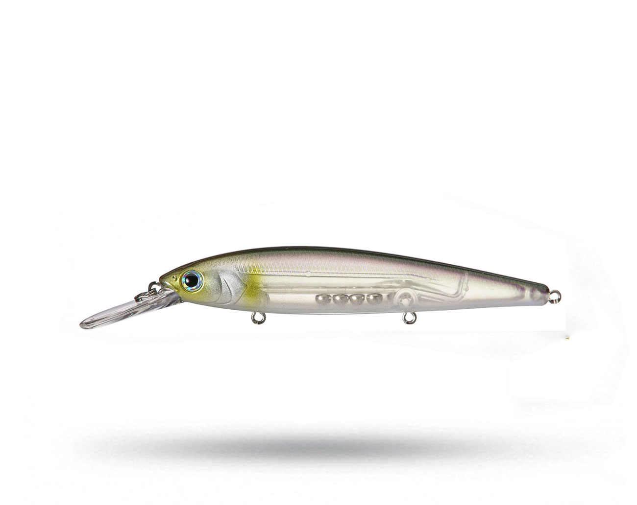 KVD Deep Jerkbait 300 3 Hook/Yellow Perch