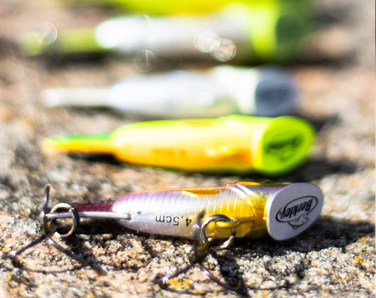 Berkley Rattling Powerblade 5,5cm 17g Brown Chartreuse