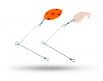 Spinner Rig Large 2-pack Copper - Fluo. Red Bandit Spinner Rig Large 2-pack Copper - Fluo. Red Bandit