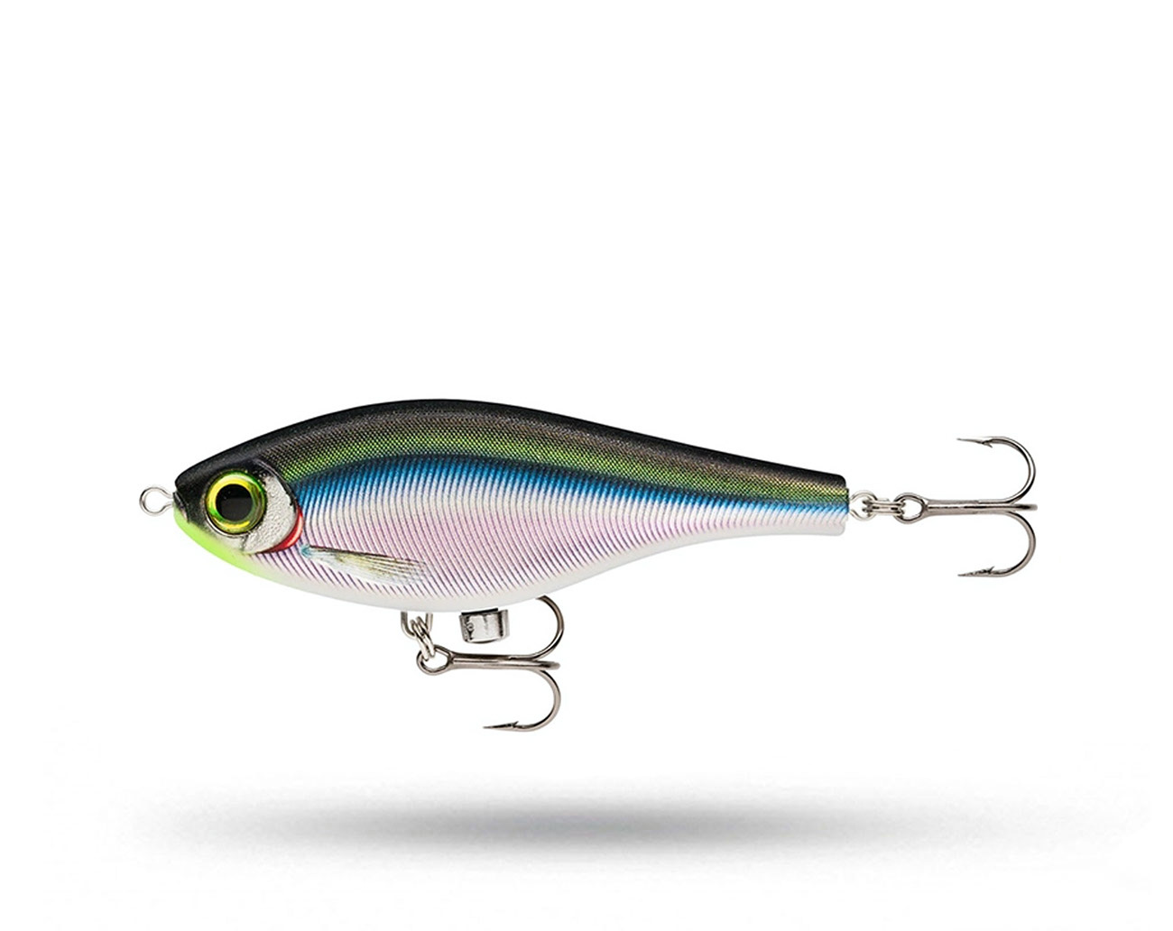 Rapala Super Shadow Rap Jerk 11cm - Radioactive Smelt