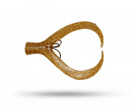 Musky Mayhem Buck-Tail - Gold Glitter Medium 3/0 Musky Mayhem Buck-Tail - Gold Glitter Medium 3/0