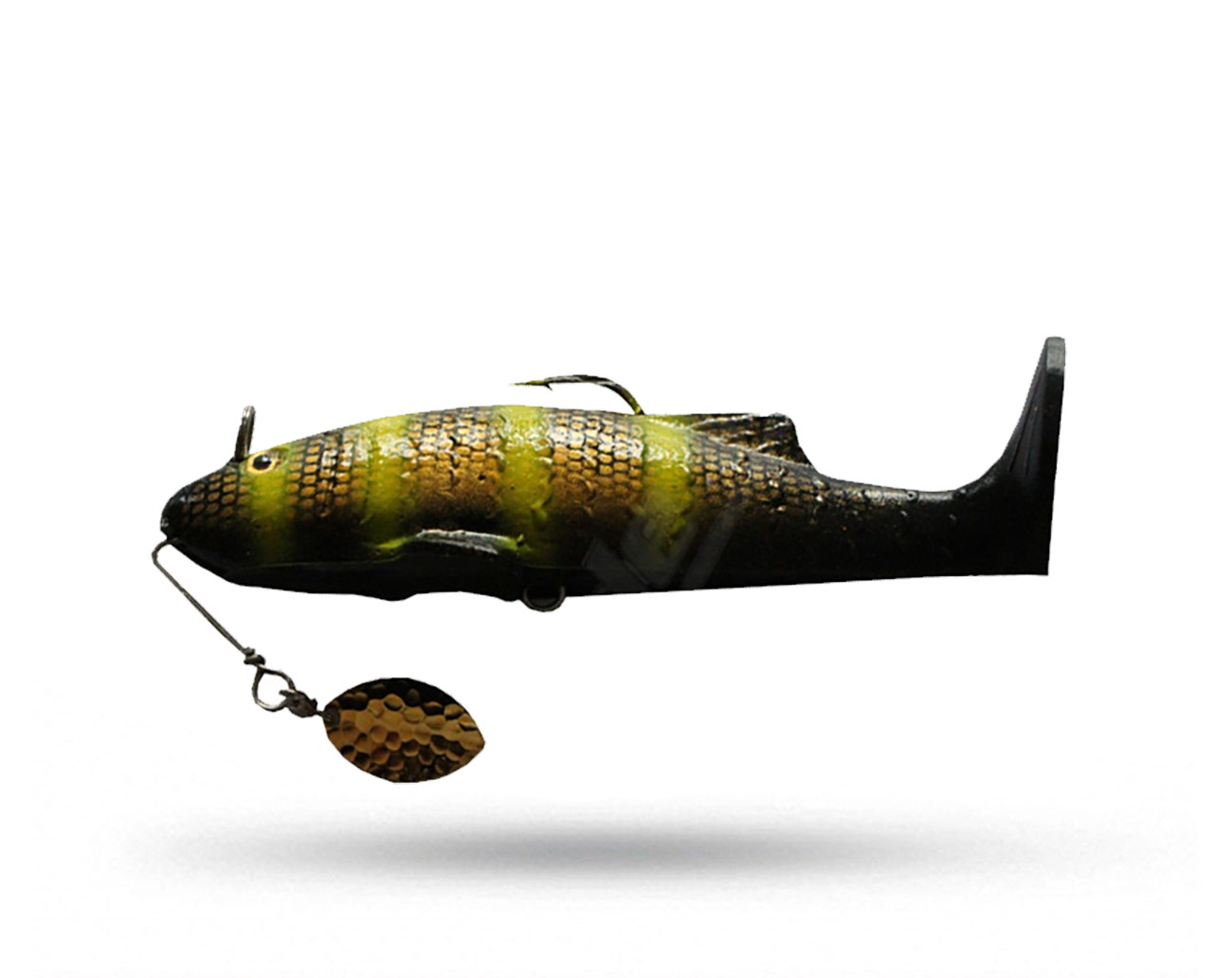 RubberHairy Tackle - Swim n Spin