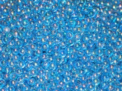 Texas & Carolina bead 8 mm - Transparent Turkos