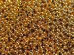 Texas & Carolina bead 8 mm - Metallic Gold Texas & Carolina bead 8 mm - Metallic Gold