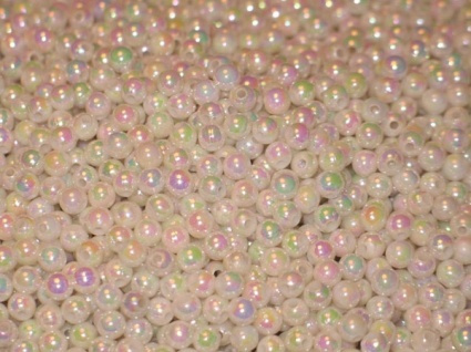 Texas & Carolina bead 8 mm - Pearl