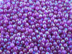 Texas & Carolina bead 8 mm - Pearlized Transparent Purple Texas & Carolina bead 8 mm - Pearlized Transparent Purple