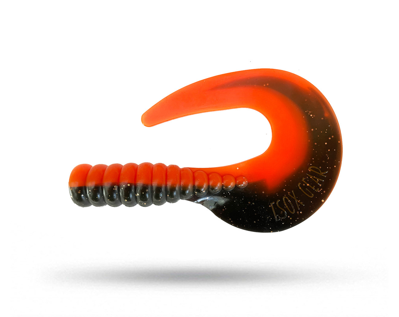 Esox Gear Xtra Tail - Orange Tiger