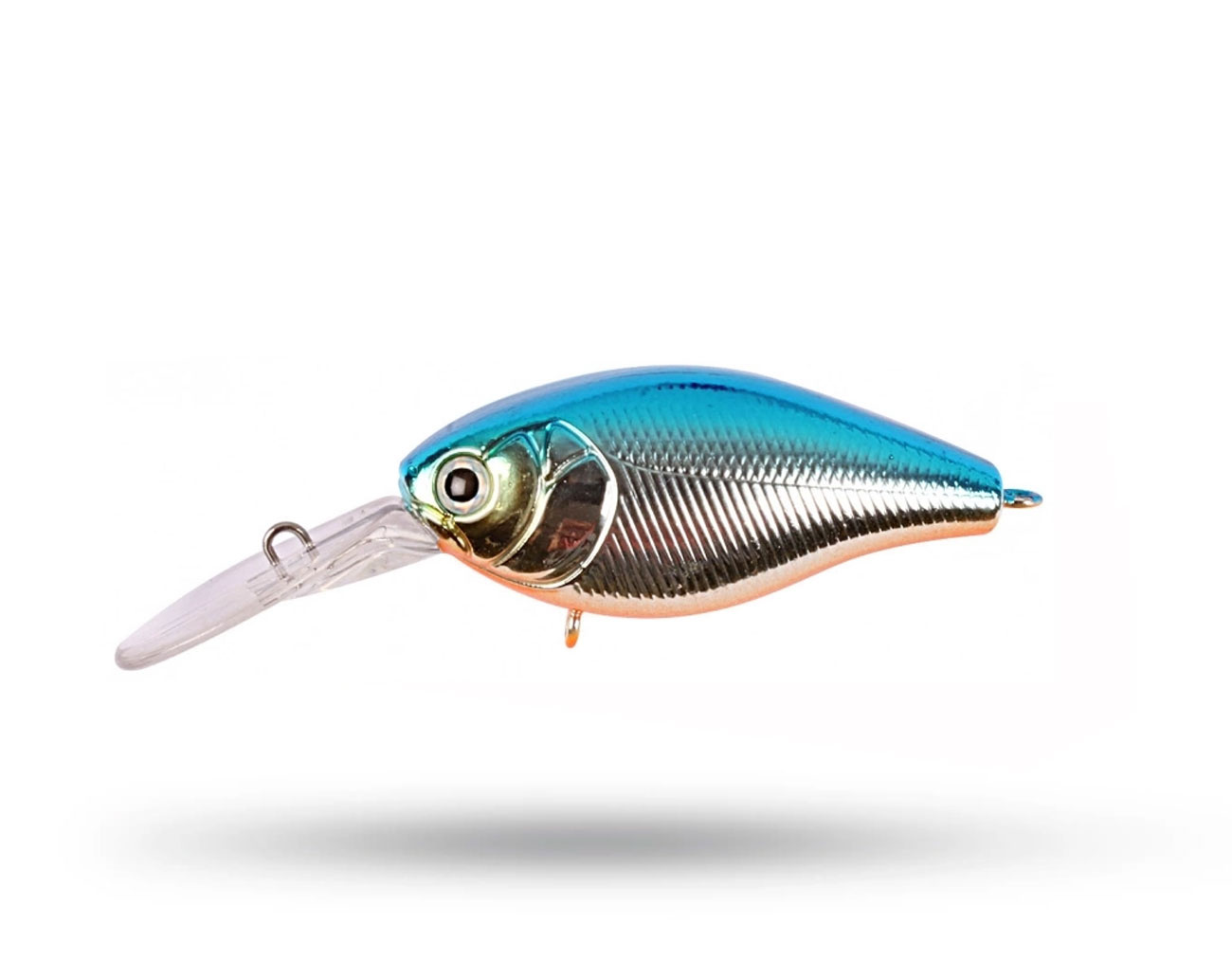 Strike Pro Cranky X Deep 5cm 9gr - Blue Silver Orange Belly