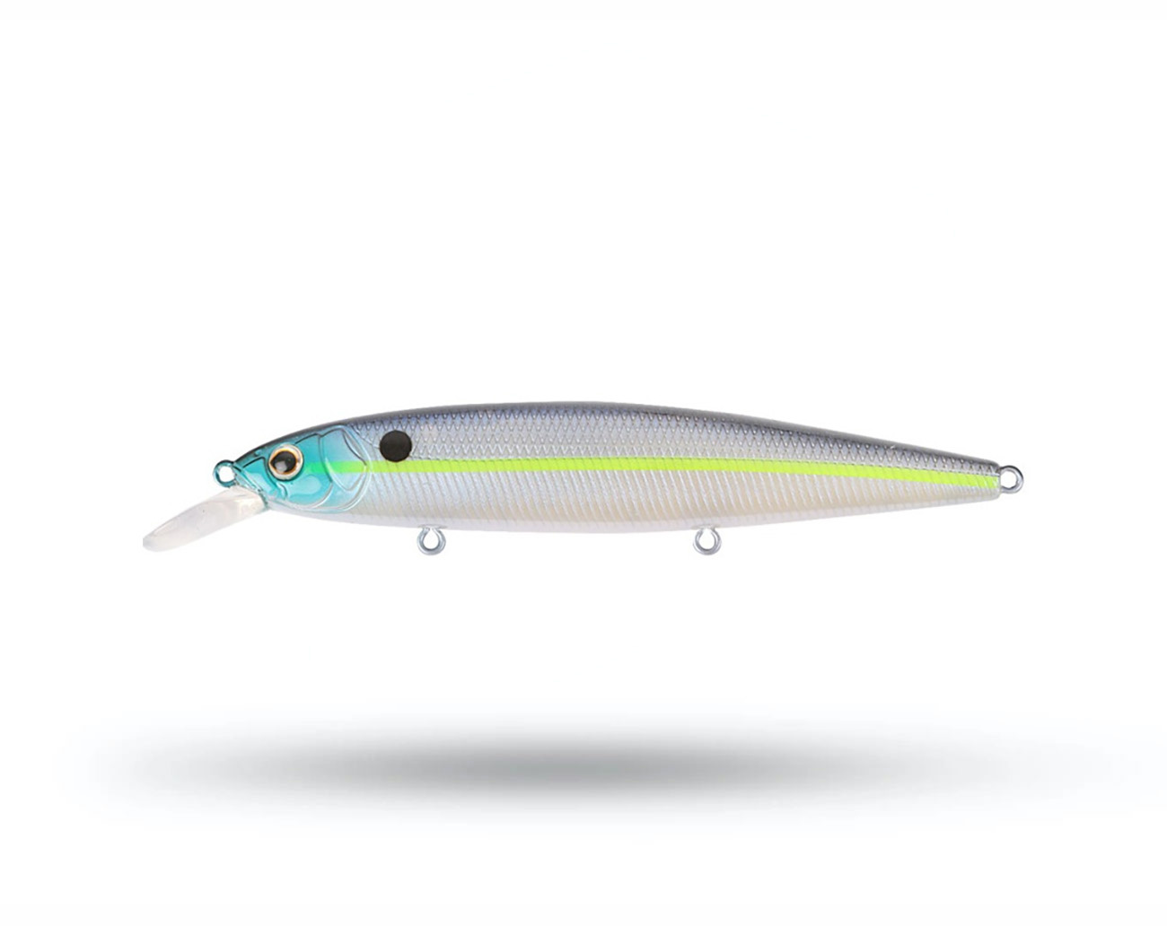Strike Pro Bold Suspending 11 cm - Ghost Shad