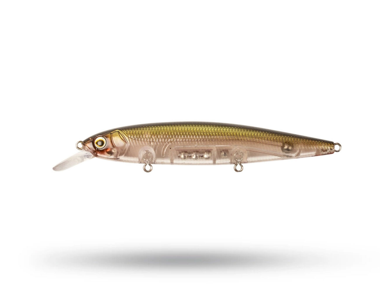 Strike Pro Bold Suspending 11 cm  - Bleeding Smelt