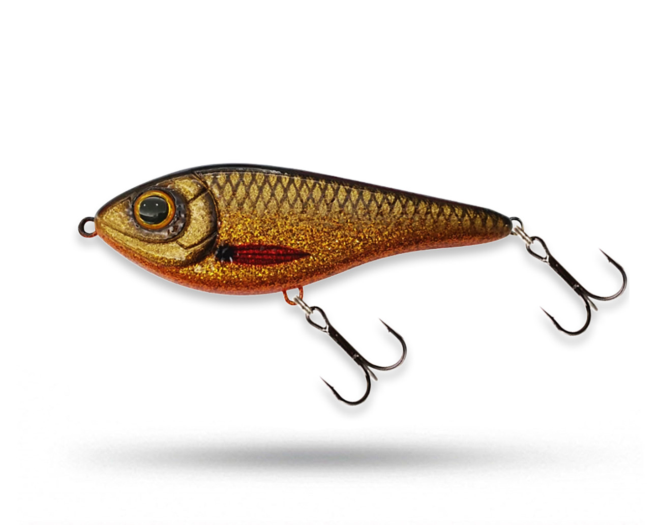 Buster Swim Jr Slow Sink 10,5cm - Golden Roach