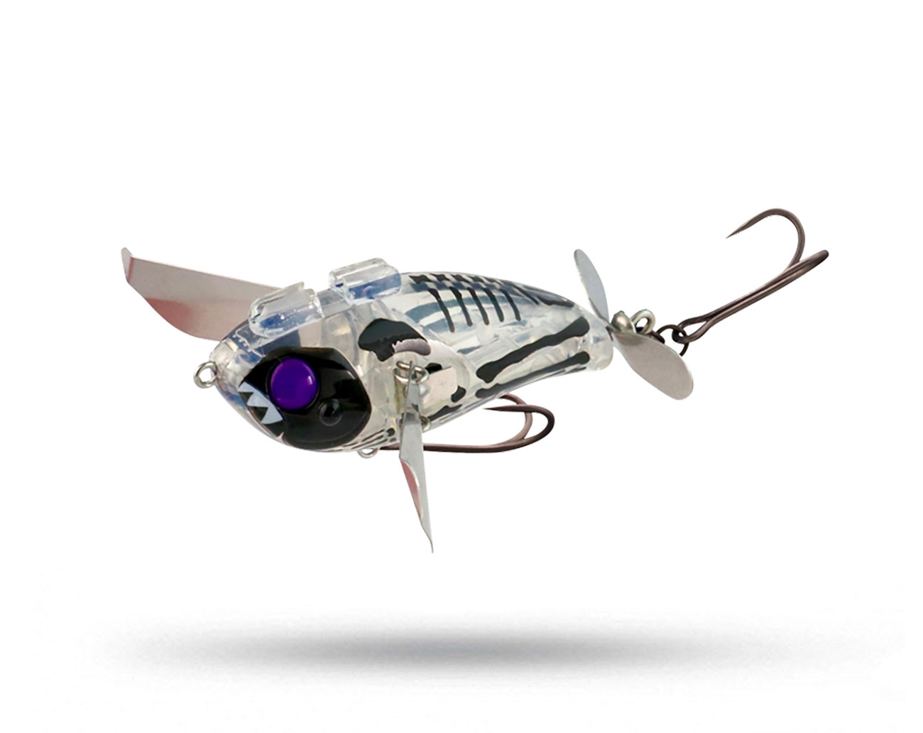 Jackall Pompadour Jr - Grass Frog Bone