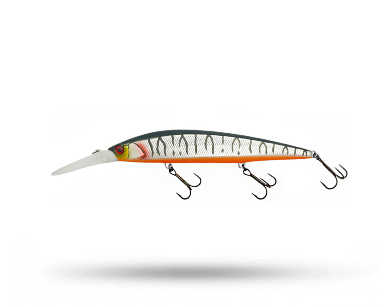 Jackall Rerange 110 DR SP - UV Matt Silver Tiger
