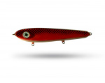 Hoosier Rattling Baitfish Glider - Red Black