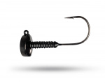 Lunker City Ned Head Black 4-pack, 5gr - 2/0 Lunker City Ned Head Black 4-pack, 5gr - 2/0