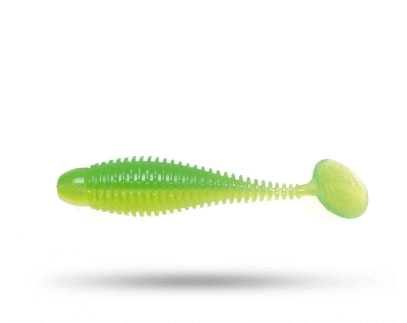 Lunker City Grubster 7 cm - Limetreuse