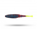 Z-Man Big BallerZ 4' - Plum Chartreuse Tail Z-Man Big BallerZ 4' - Plum Chartreuse Tail