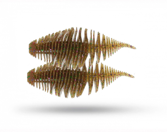Geecrack Bellows Gill 3.8''  - Green Pumpkin Candy Gill