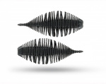 Geecrack Bellows Gill Floating Elastomer 3.8' - Solid Black Geecrack Bellows Gill Floating Elastomer 3.8' - Solid Black