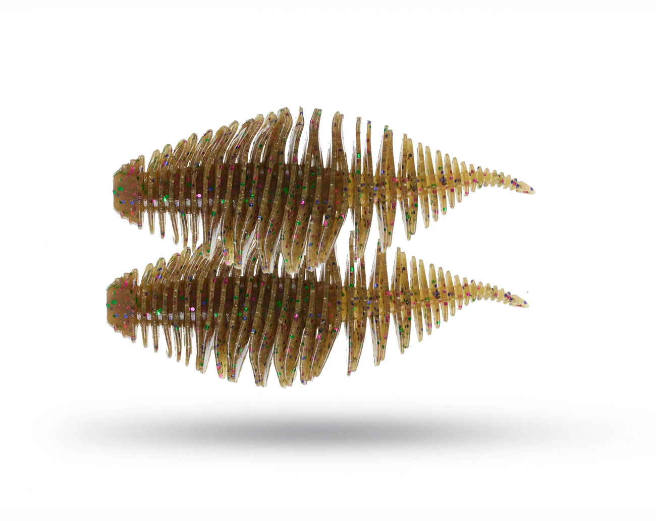 Geecrack Bellows Gill 2.8'' - Green Pumpkin Candy Gill