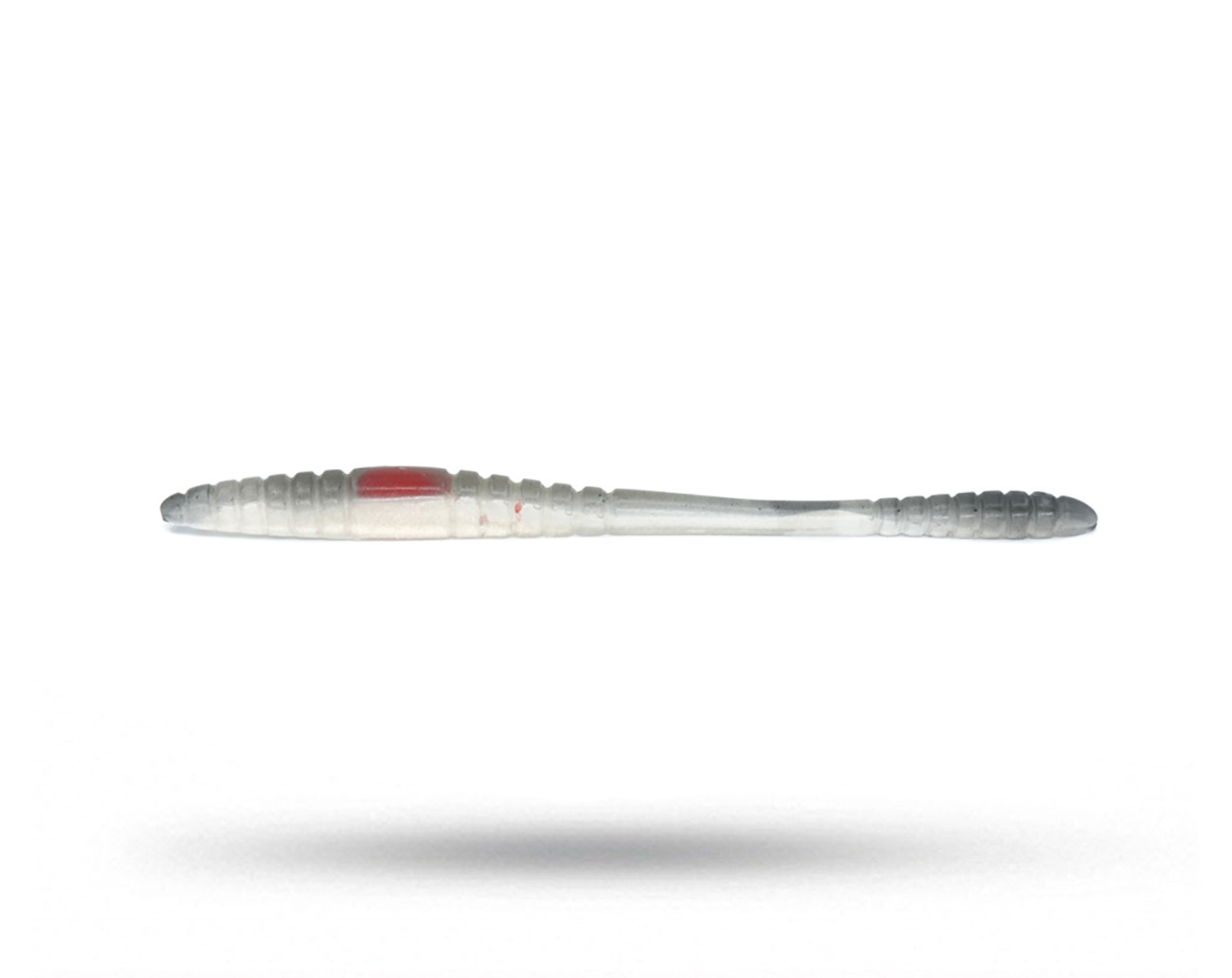 Bite of Bleak Spawn Worm 10cm (8-pack) - Holographic Smoke Red Dot