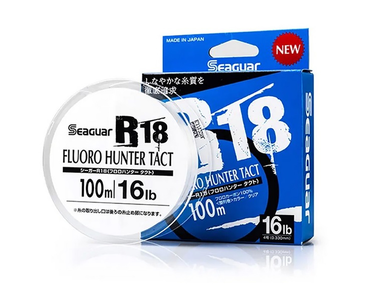 Seaguar R18 Fluoro Hunter Tact 100m - 16lb 0.33mm