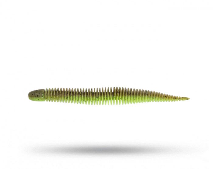 Geecrack Bellows Stick 5,8 inch - Green Pumpkin Chartreuse