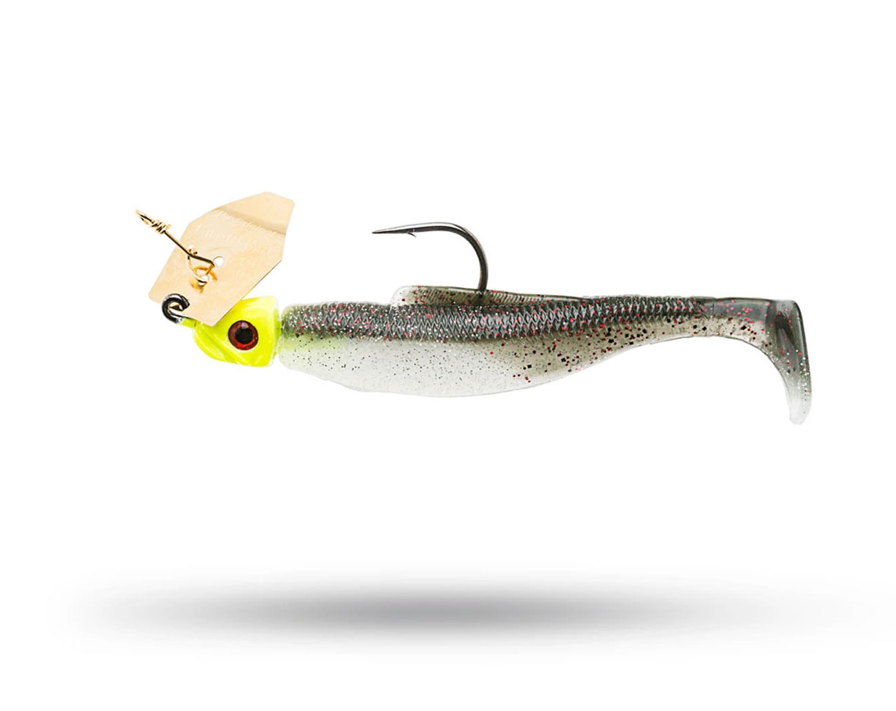 Z-Man Diezel Chatterbait 1/4 Oz (7 Gr) - Redbone (Gold Blade/Chart Head)