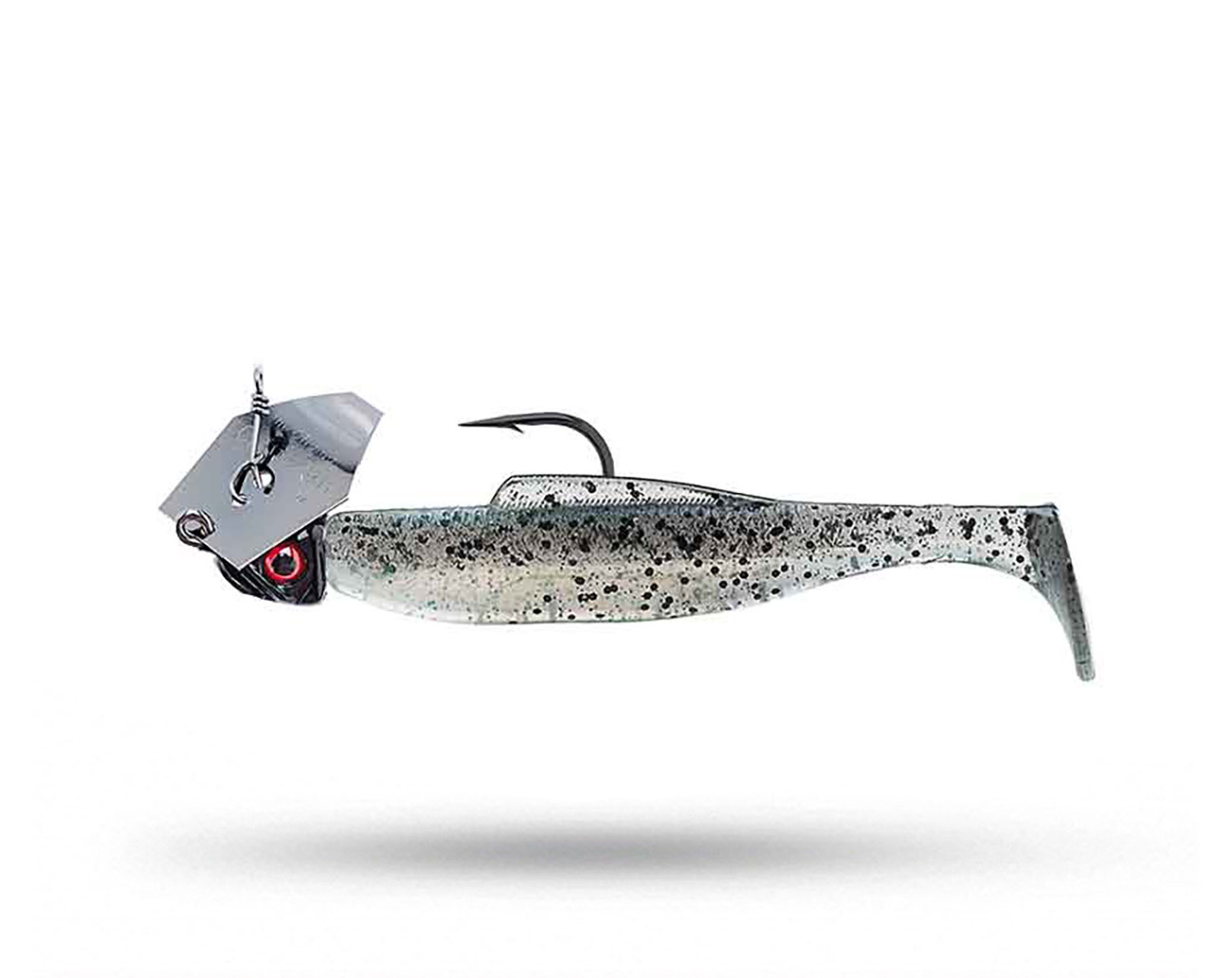 Z-Man Diezel Chatterbait 1/4 Oz (7 Gr) - Bad Shad (SilverBlade/Black Head)