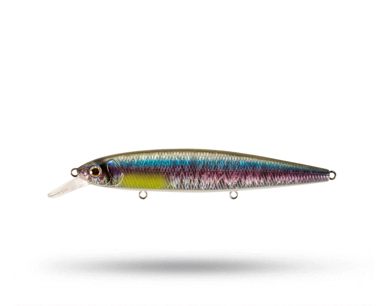 Strike Pro Bold Suspending 11 cm - Rainbow Shad