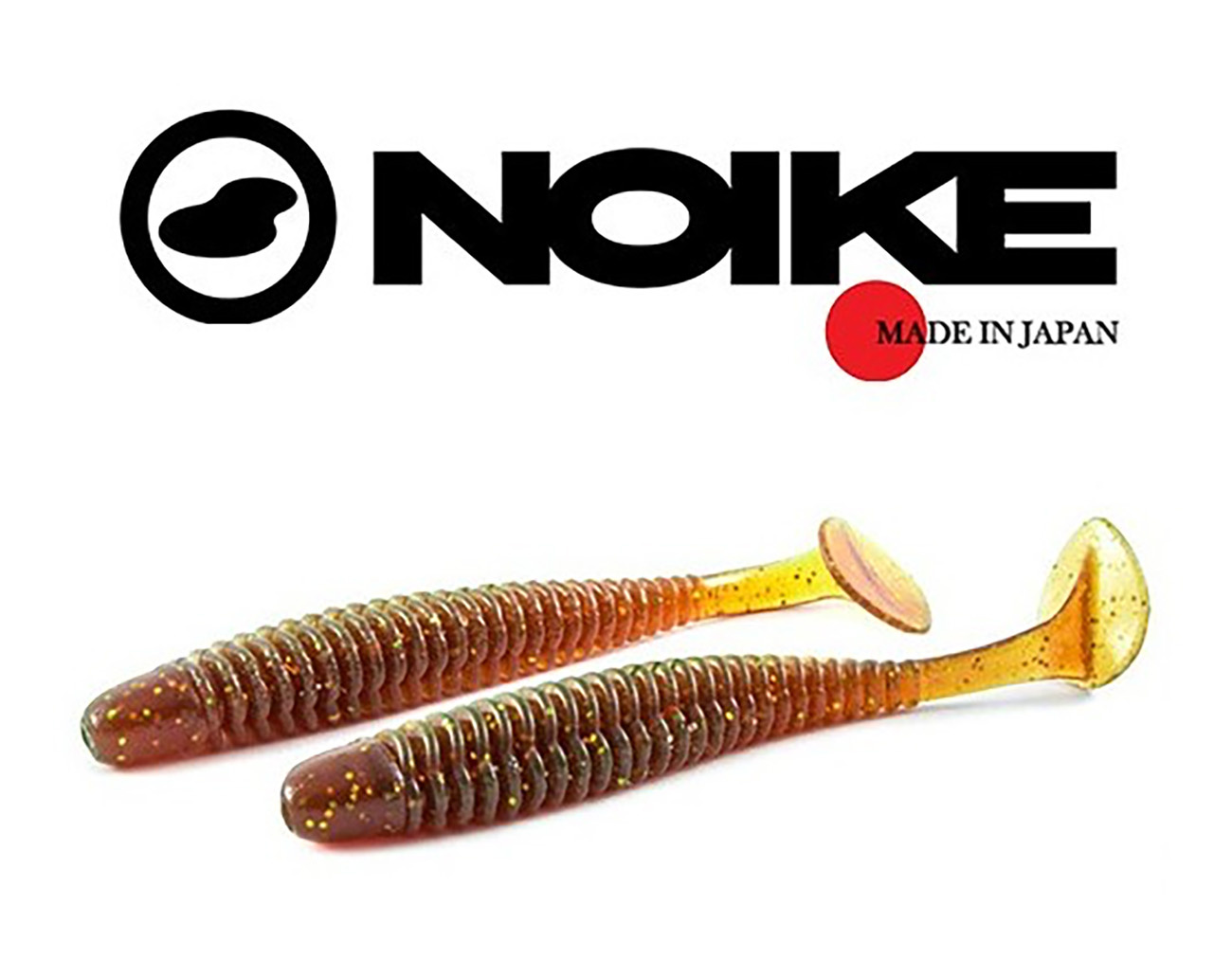 Noike Wobble Shad 4´  - Green Pumpkin Chartreuse