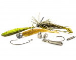 Noike Wobble Shad 4´  - Green Pumpkin Chartreuse Noike Wobble Shad 4´  - Green Pumpkin Chartreuse